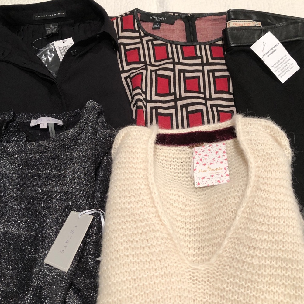 Reseller Box Womens  S/L (5 Items) Free People +